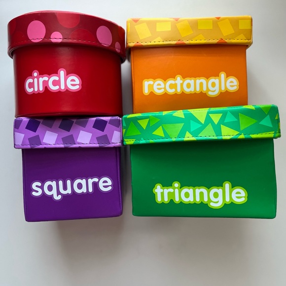 Lakeshore Learning Soft Shapes Discovery Boxes Classroom Early Childhood Teach - Picture 1 of 6